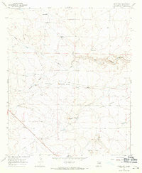 Devils Well New Mexico Historical topographic map, 1:24000 scale, 7.5 X 7.5 Minute, Year 1967