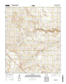 Devils Well New Mexico Historical topographic map, 1:24000 scale, 7.5 X 7.5 Minute, Year 2013