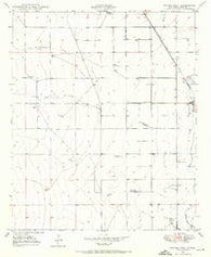 Dexter West New Mexico Historical topographic map, 1:24000 scale, 7.5 X 7.5 Minute, Year 1950