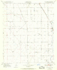 Dexter West New Mexico Historical topographic map, 1:24000 scale, 7.5 X 7.5 Minute, Year 1950
