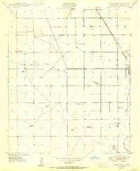 Dexter West New Mexico Historical topographic map, 1:24000 scale, 7.5 X 7.5 Minute, Year 1950