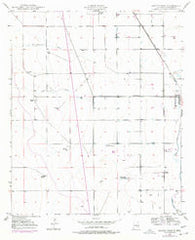 Dexter West New Mexico Historical topographic map, 1:24000 scale, 7.5 X 7.5 Minute, Year 1950