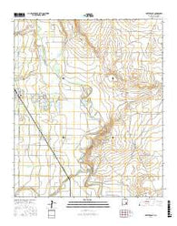 Dexter East New Mexico Current topographic map, 1:24000 scale, 7.5 X 7.5 Minute, Year 2017