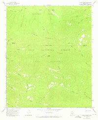 Diablo Range New Mexico Historical topographic map, 1:24000 scale, 7.5 X 7.5 Minute, Year 1965
