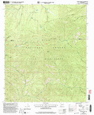Diablo Range New Mexico Historical topographic map, 1:24000 scale, 7.5 X 7.5 Minute, Year 1999