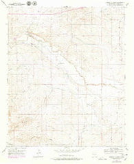 Diamond A Ranch New Mexico Historical topographic map, 1:24000 scale, 7.5 X 7.5 Minute, Year 1956