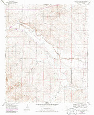 Diamond A Ranch New Mexico Historical topographic map, 1:24000 scale, 7.5 X 7.5 Minute, Year 1959