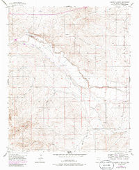 Diamond A Ranch New Mexico Historical topographic map, 1:24000 scale, 7.5 X 7.5 Minute, Year 1959
