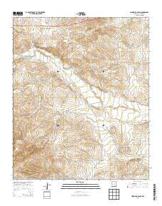 Diamond A Ranch New Mexico Historical topographic map, 1:24000 scale, 7.5 X 7.5 Minute, Year 2013