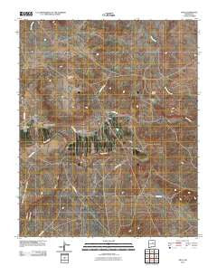 Dilia New Mexico Historical topographic map, 1:24000 scale, 7.5 X 7.5 Minute, Year 2010