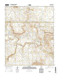 Dilia New Mexico Historical topographic map, 1:24000 scale, 7.5 X 7.5 Minute, Year 2013