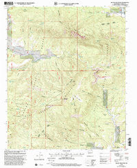 Dillon Mountain New Mexico Historical topographic map, 1:24000 scale, 7.5 X 7.5 Minute, Year 1999