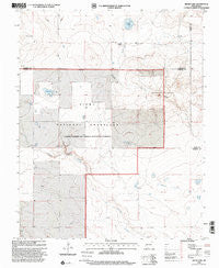 Divine Lake New Mexico Historical topographic map, 1:24000 scale, 7.5 X 7.5 Minute, Year 1998