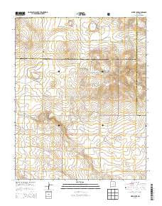 Divine Lake New Mexico Historical topographic map, 1:24000 scale, 7.5 X 7.5 Minute, Year 2013