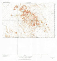 Dog Mountains New Mexico Historical topographic map, 1:62500 scale, 15 X 15 Minute, Year 1918