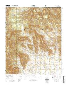 Dog Springs New Mexico Historical topographic map, 1:24000 scale, 7.5 X 7.5 Minute, Year 2013