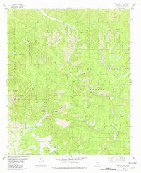 Domingo Peak New Mexico Historical topographic map, 1:24000 scale, 7.5 X 7.5 Minute, Year 1982