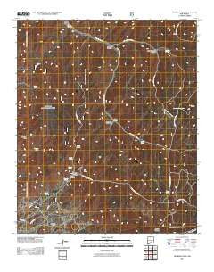 Domingo Peak New Mexico Historical topographic map, 1:24000 scale, 7.5 X 7.5 Minute, Year 2011