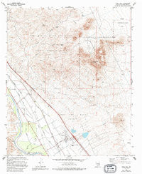Dona Ana New Mexico Historical topographic map, 1:24000 scale, 7.5 X 7.5 Minute, Year 1978