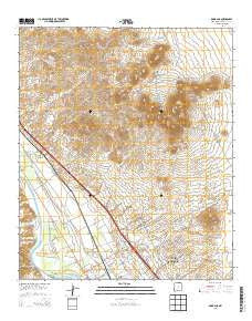 Dona Ana New Mexico Historical topographic map, 1:24000 scale, 7.5 X 7.5 Minute, Year 2013