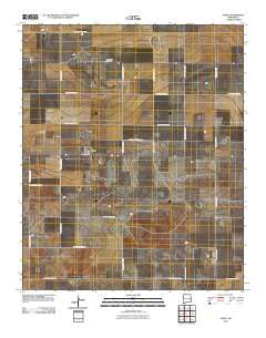 Dora New Mexico Historical topographic map, 1:24000 scale, 7.5 X 7.5 Minute, Year 2010