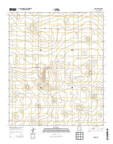 Dora New Mexico Historical topographic map, 1:24000 scale, 7.5 X 7.5 Minute, Year 2013
