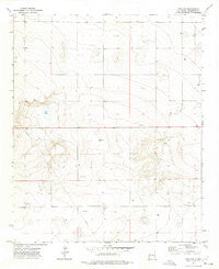 Dora NW New Mexico Historical topographic map, 1:24000 scale, 7.5 X 7.5 Minute, Year 1972