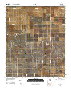 Dora NW New Mexico Historical topographic map, 1:24000 scale, 7.5 X 7.5 Minute, Year 2010