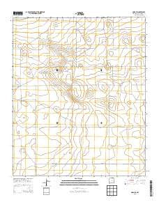 Dora SW New Mexico Historical topographic map, 1:24000 scale, 7.5 X 7.5 Minute, Year 2013