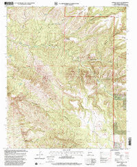 Dorsey Ranch New Mexico Historical topographic map, 1:24000 scale, 7.5 X 7.5 Minute, Year 1999