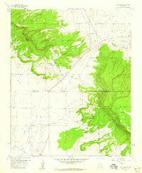 Dos Lomas New Mexico Historical topographic map, 1:24000 scale, 7.5 X 7.5 Minute, Year 1957