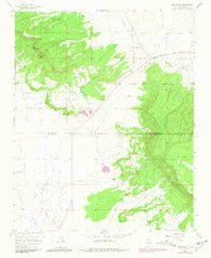 Dos Lomas New Mexico Historical topographic map, 1:24000 scale, 7.5 X 7.5 Minute, Year 1957
