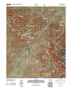 Dos Lomas New Mexico Historical topographic map, 1:24000 scale, 7.5 X 7.5 Minute, Year 2011