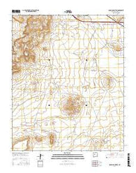 Dough Mountain New Mexico Current topographic map, 1:24000 scale, 7.5 X 7.5 Minute, Year 2017