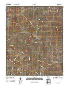 Doyle Hill New Mexico Historical topographic map, 1:24000 scale, 7.5 X 7.5 Minute, Year 2010