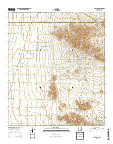 Doyle Peak New Mexico Current topographic map, 1:24000 scale, 7.5 X 7.5 Minute, Year 2013