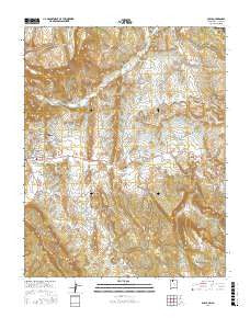 Dulce New Mexico Current topographic map, 1:24000 scale, 7.5 X 7.5 Minute, Year 2017