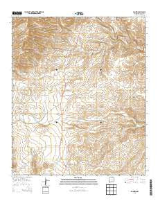 Dunken New Mexico Historical topographic map, 1:24000 scale, 7.5 X 7.5 Minute, Year 2013