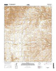 Dunken New Mexico Current topographic map, 1:24000 scale, 7.5 X 7.5 Minute, Year 2017