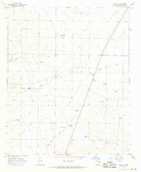 Dunlap New Mexico Historical topographic map, 1:24000 scale, 7.5 X 7.5 Minute, Year 1967