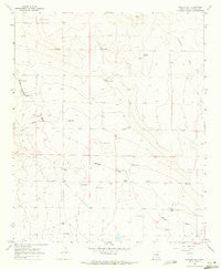 Dunlap NE New Mexico Historical topographic map, 1:24000 scale, 7.5 X 7.5 Minute, Year 1967