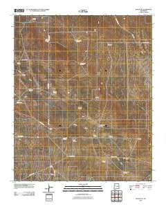 Dunlap NE New Mexico Historical topographic map, 1:24000 scale, 7.5 X 7.5 Minute, Year 2010