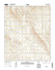Dunlap NE New Mexico Historical topographic map, 1:24000 scale, 7.5 X 7.5 Minute, Year 2013