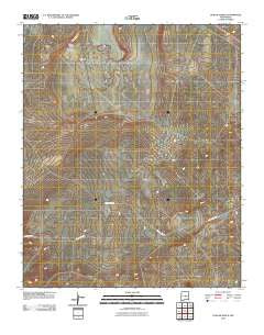 Dunlap Ranch New Mexico Historical topographic map, 1:24000 scale, 7.5 X 7.5 Minute, Year 2010