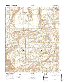 Dunlap Ranch New Mexico Historical topographic map, 1:24000 scale, 7.5 X 7.5 Minute, Year 2013