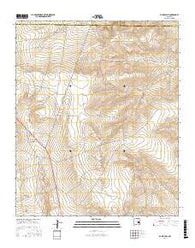 Dunlap Sill New Mexico Current topographic map, 1:24000 scale, 7.5 X 7.5 Minute, Year 2017