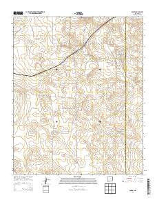Duoro New Mexico Historical topographic map, 1:24000 scale, 7.5 X 7.5 Minute, Year 2013
