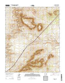 Duran New Mexico Historical topographic map, 1:24000 scale, 7.5 X 7.5 Minute, Year 2013