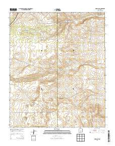 Duran NE New Mexico Historical topographic map, 1:24000 scale, 7.5 X 7.5 Minute, Year 2013