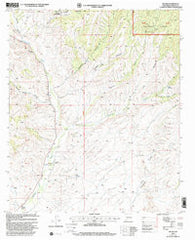 Dwyer New Mexico Historical topographic map, 1:24000 scale, 7.5 X 7.5 Minute, Year 1999